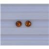 Image 1 : 0.79ct Yellow Tourmaline match pair Round cut