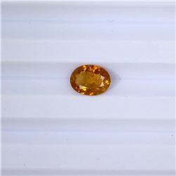 1.35 ct yellow tourmaline oval cut