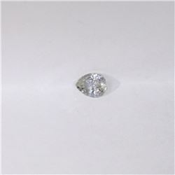 0.50 ct ceylon light yellow sapphire pear cut
