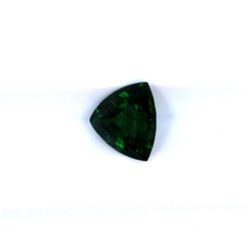 1.52 ct natural chrome tourmaline trillion cut