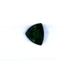 Image 1 : 1.52 ct natural chrome tourmaline trillion cut