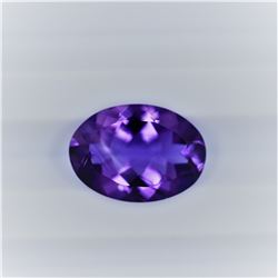 4.6ct Amethyst Oval cut