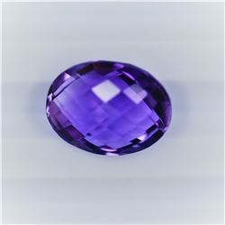 11.07ct Amethyst Oval cut