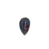 Image 1 : 3.47 ct natural paraiba tourmaline slice pear cut