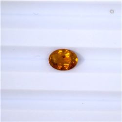 1.138 ct yellow tourmaline oval cut