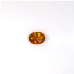 1.09 ct yellow tourmaline oval cut