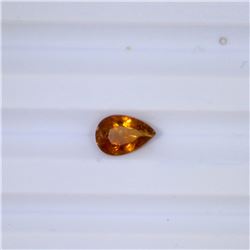 1.03 ct yellow tourmaline pear cut