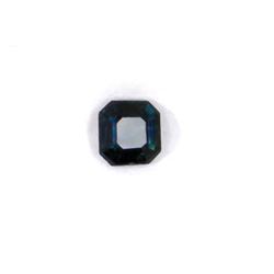 0.80 ct blue sapphire cushion cut