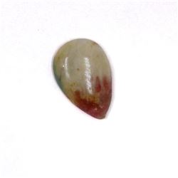 6.45 ct natural paraiba tourmaline slice pear cut