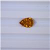 Image 1 : 1.08 ct yellow tourmaline pear cut