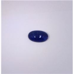 9.57 ct tanzanite cab oval cut