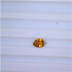 1.03 ct yellow tourmaline oval cut