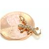 Image 2 : Champagne Diamond 0.15ct/14K ROSE GOLD PENDANT 0.52g