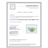 Image 3 : YELLOW SAPPHIRE 1.22CT 14K WHITE GOLD RING