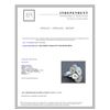 Image 4 : 14K WHITE GOLD RING : 6.8g / Diamond: 0.33ct