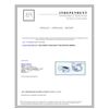 Image 4 : 14K WHITE GOLD DIAMONDEARRING:8.20GRAMS1720/DIAMOND:0.68CT/#R8015