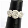Image 1 : 18K White Gold 4.55gm RING