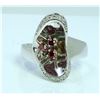 Image 1 : COLOR DIAMOND 0.22CT 14K WHITE GOLD RING