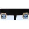 Image 1 : 14K YELLOW GOLD CAMEO EARRING