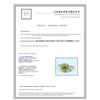 Image 3 : YELLOW SAPPHIRE 1.71CT  14K WHITE GOLD RING