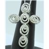 Image 1 : 14K WHITE GOLD PENDANT 9.40GRAM DIAMOND 1.13CT