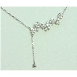 14K White Gold Pendant:2.79g/Diamond:0.62ct