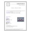 Image 5 : 14K WHITE GOLD RUBY EARRING: 3.9g / Diamond: 0.2ct / Ruby: 1.11ct