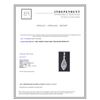 Image 3 : 18K WHITE GOLD DIAMOND PENDANT:5.20 GRAMS/DIAMOND:1.08CT/#R8007