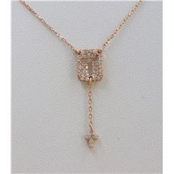14K Pendant :2.43g/Diamond:0.25ct