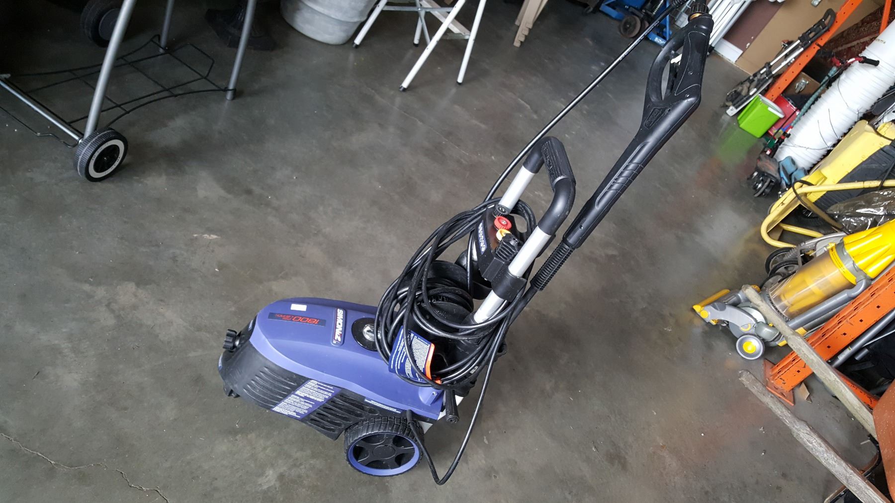 SIMONIZ 1800 PSI ELECTRIC PRESSURE WASHER SIMONIZ 1800 PSI ELECTRIC PRESSURE WASHER