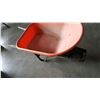 Image 2 : ORANGE PLASTIC WHEELBARROW