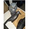 Image 2 : LOT OF CROW DECOYS AND OWL