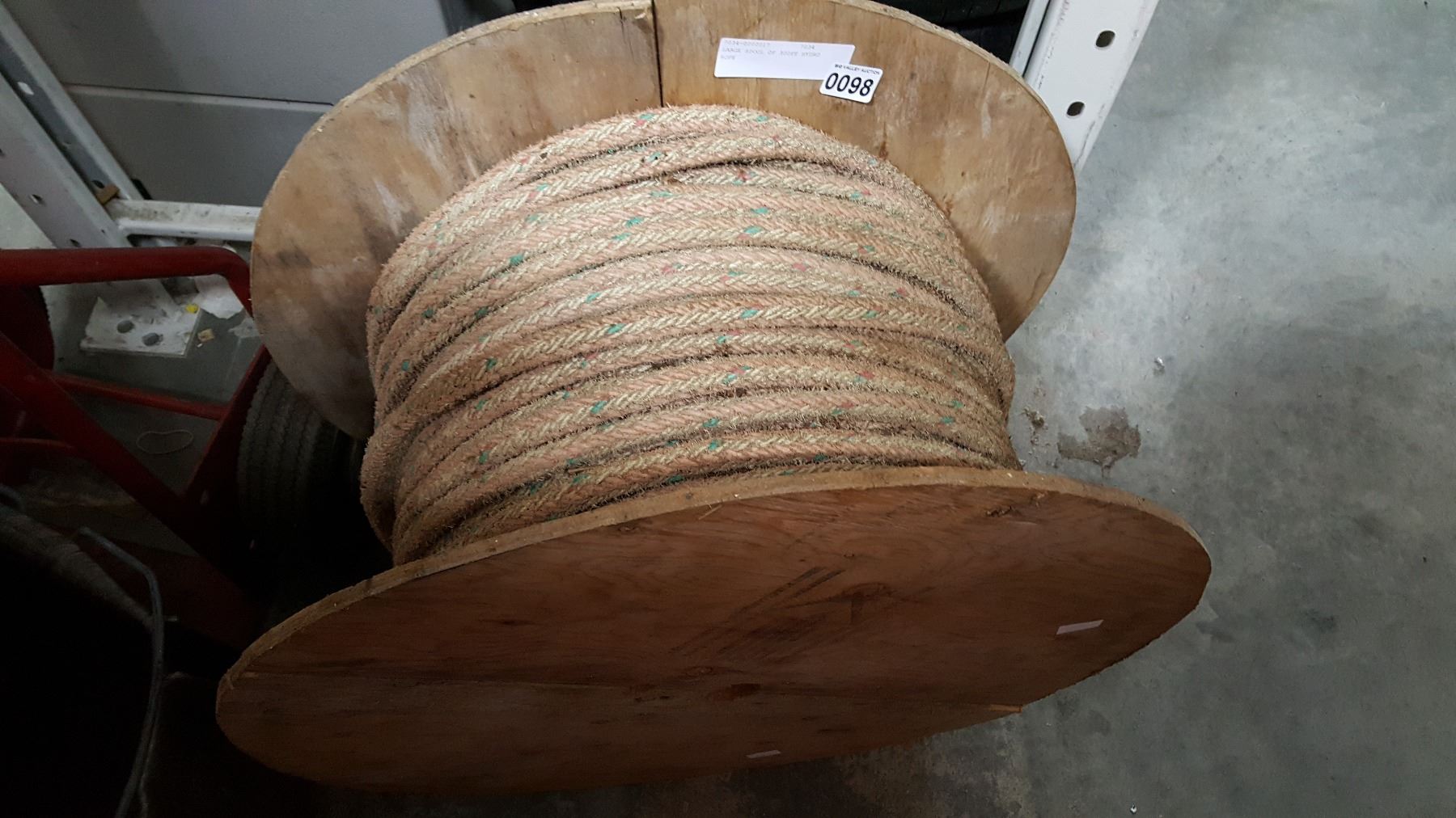 Big Rope Spool LARGE SPOOL OF 300FT HYDRO ROPE