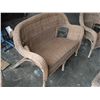 Image 2 : WICKER 4 PIECE PATIO SET