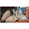 Image 1 : LARGE LOT OF THROW PILLOWS BURLAP AND FABRIC