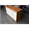 Image 2 : OAK 6 DRAWER DRESSER