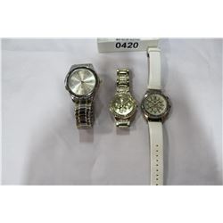 3 LADIES WATCHES