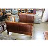Image 2 : QUEEN SIZE MODERN SLEIGH BED FRAME