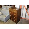 Image 2 : VINTAGE WALNUT Y DRAWER DRESSER