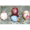 Image 1 : Grouping - 3 egg shaped shakers and blu