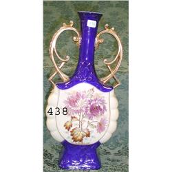 Victoria Carlsbad 13 ½" 2-handled cobal