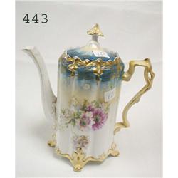 RS Prussia UM RSP demitasse footed tea pot with or