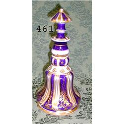 Early Sevres cobalt and gold decorated