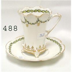 RM RSP demitasse cup and saucer with go