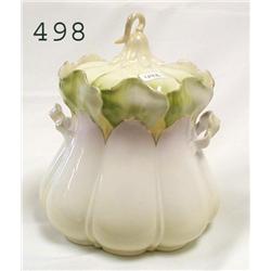 RS Prussia UM RSP Mold 502 cracker jar - small lin