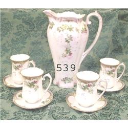 RS Prussia RM RSP satin finish chocolate set with