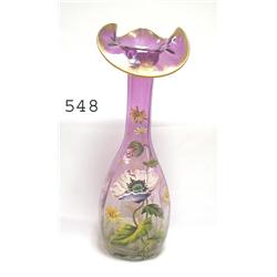 16 ¼" Jack-in-the-pulpit vase, clear sh