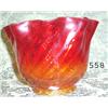 Image 1 : Amber to Ruby swirl ruffle top shade wi