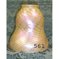 Quezal type shade with 2" fitting