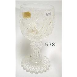 6 ½" cut goblet